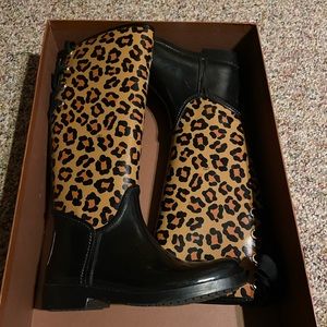 Coach rain boots